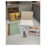 ARTIST PAINTS, PENCILS, ETC.