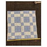 HAND MADE 27X27 WALL HANGING QUILT
