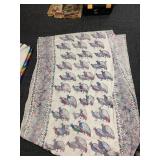 160X60 HAND DYED PARTRIDGE FABRIC
