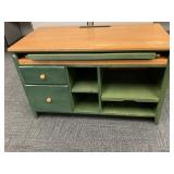 SLIDE OUT BOTTOM 4 SHELF DAMAGE ON TOP