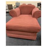 CHAISE HAS SMALL RIP ON CORNER AND A FEW STAINS