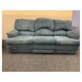DUAL RECLINER SOFA TWO TONE FINISH