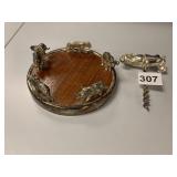 WINE CORK SET LION AND HIPPO