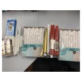 TWO FULL BOXES BOLSIUS PROFESSIONAL 8" H CANDLES