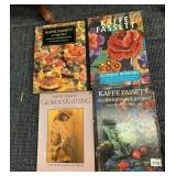 KAFFEE FASSETT CRAFTING BOOKS, 4 TOTAL