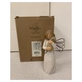 WILLOW TREE WITH AFFECTION, ANGEL WITH KITTY IN