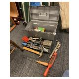TOOLBOX, HAMMER, VICE GRIPS, ETC.