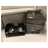 BLACK PAPER SORTERS PLASTIC