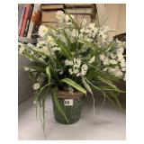 13" ARTIFICIAL PLANT IN VASE