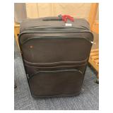 SUITCASE 2 WHEELS, DARK BROWN