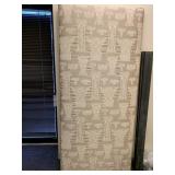 FABRIC COVERED PANEL FOR HEADBOARD W/ MOUNTING