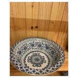 CHINESE BOWL 4.5H BLUE AND WHITE DESIGN