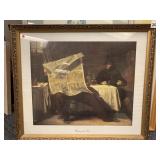 PRINT WAITING FOR THE TIMES 23 X 20