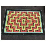 QUILT 50 X 74 MULTI COLOR