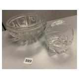 BRIDE BASKET, HEAVY BOWL 9" ROUND