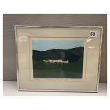 14X11 CALVIN LIBBY SIGNED AND FRAMED50/52 THE