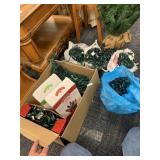 CHRISTMAS LIGHTS, SOME IN BOXES MULTICOLORED,