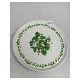 PORTMEIRION POTTERY STRAWBERRY ROUND PLATTER