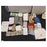 LINEN KITCHEN TOWELS, APRONS, DISH TOWELS,