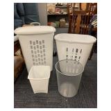 LAUNDRY BASKETS, WASTEPAPER BASKETS