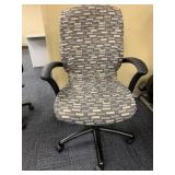 IZZY DESIGN 5 WHEEL UPHL. GRAY PATTERN ADJ.