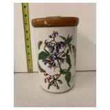 THE BOTANIC GARDEN, PORTMEIRION CANISTER WITH