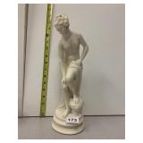 COMPOSITION NUDE WOMAN SCULPTURE, 12"