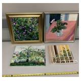 12X12 ORIGINAL ART WORKS ON CANVAS