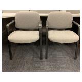 THREE OFFICE CHAIRS HASKELL TWO HAVE DRIED