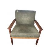 WOOD SIDE CHAIR 27" W X 30" D X 28" H