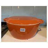 COPCO DENMARK ENAMELED CAST IRON 4QT BAKING DISH