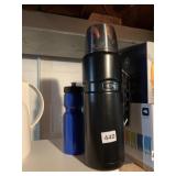 OVERSIZED THERMOS AND WATER BOTTLE