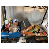 PAINTERS TAPE, MINERAL OIL, GLOVES, EYE