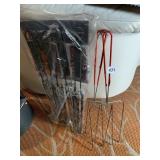 WEINER HOLDERS AND KABOB BASKETS