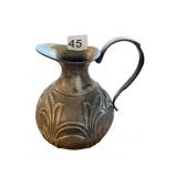 PEWTER PITCHER 7" H