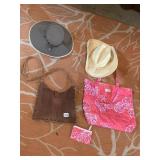 LILLY PULITZER ESTEE LAUDER BAG SET, HOT KISS