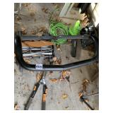 FISKARS PRUNERS, AND MANUAL MOWER