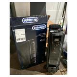 DELONGHI RADIATE HEATER WITH OB, FRONT PLASTIC