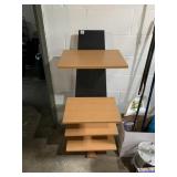 4 TIER MEDIA STAND, 14X20X49