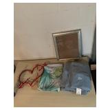 LIGHTED VALENTINE HEART, NEW BATH TOWEL, PICTURE