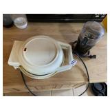 WAFFLE IRON, COFFEE GRINDER