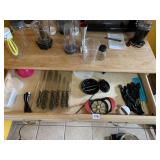 APPLE SLICER, NEW STAINLESS CARVING KNIVES, ONION