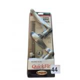 NEW DOOR LATCH QUICK FIX - NICKEL NEW IN BOX