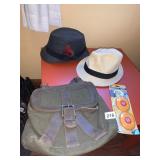 HAT AND BACKPACK