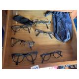 CHEATER AND PRESCRIPTION GLASSES, VOGE, PARKER