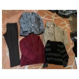 OPEN FRONT CARDIGANS, CHICOS SZ 3, CALVIN KLEIN