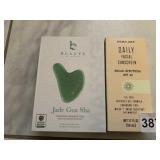 JADE GUA SHA AND A NEW SUN SCREEN