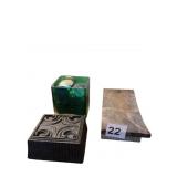 ACCENT SHURE STEREO DIN. CART., GLASS CANDLE