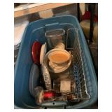 TUPPERWARE, KITCHEN UTENSIL, JAR, ICE CUBE TRAY,