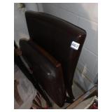 FOLDING VINYL SEAT DINING CHAIR